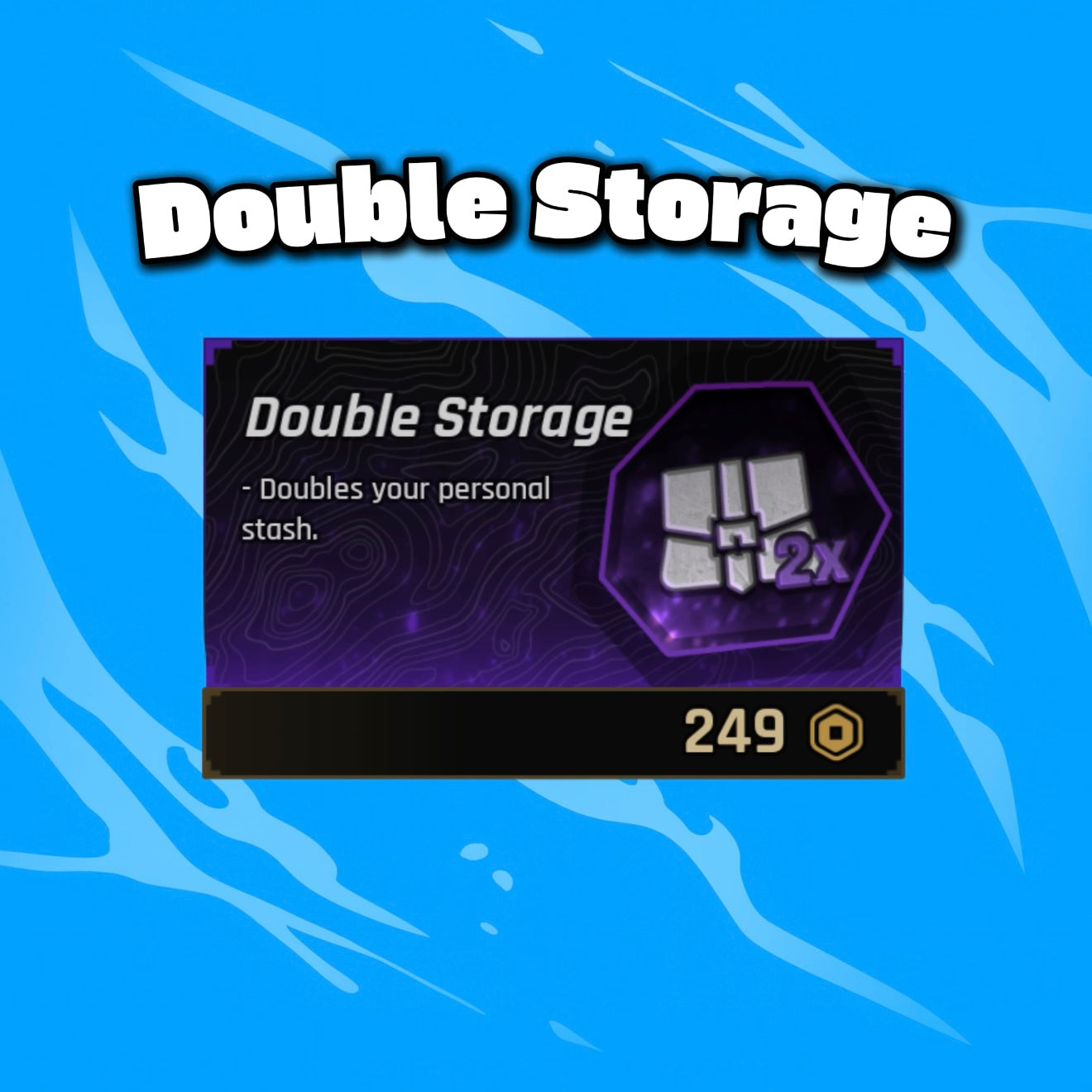 Double Storage