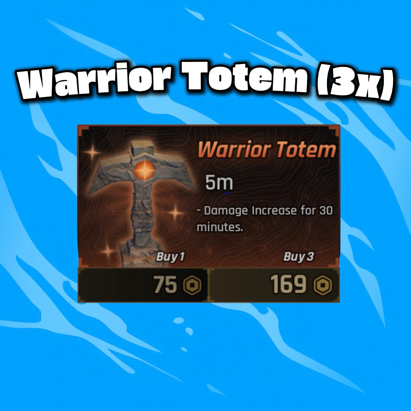 Warrior Totem (3x)