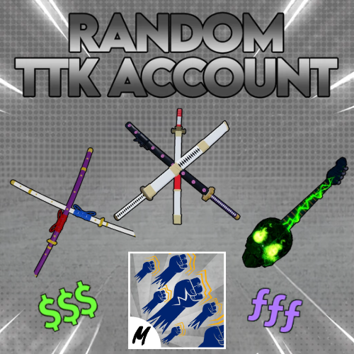 O️‍P SWORDS ️‍🔥 TRUE TRIPLE KATANA + 👀CURSED DUAL KATANA ️‍🔥 MAX LEVEL + GH + SG BLOXFRUIT ACCOUNT