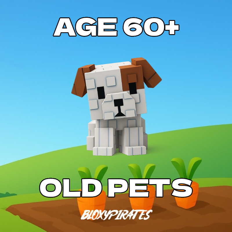 x3 Aged Pets Pack (Age 75+)