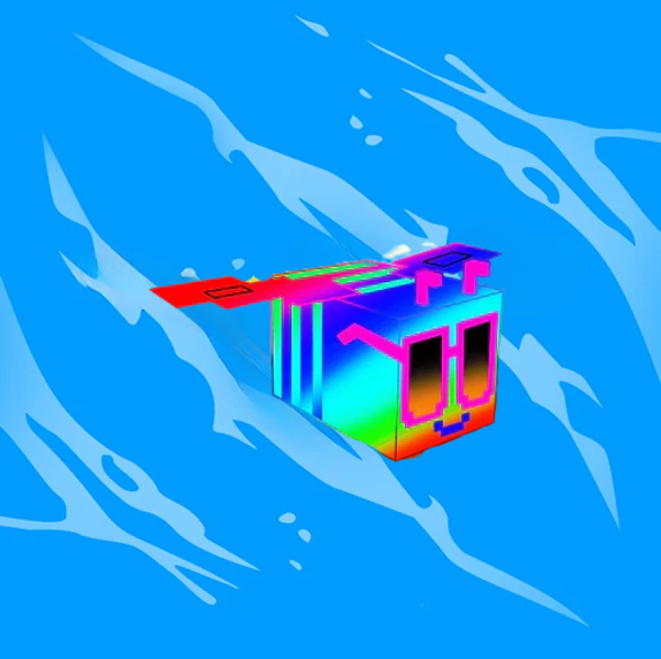 Rainbow Disco Bee