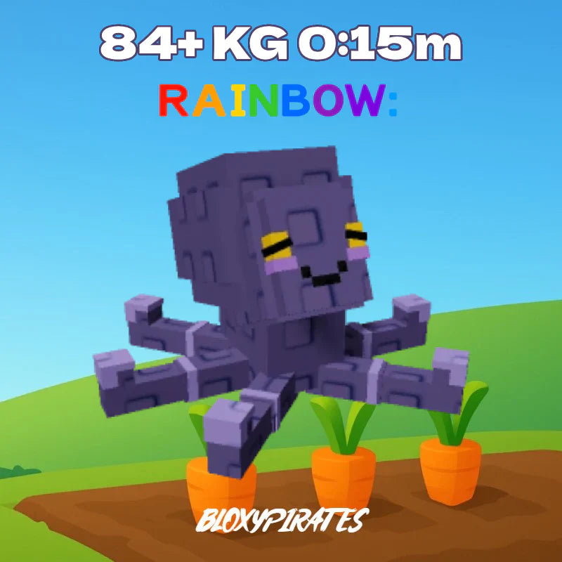 Rainbow Mimic Octopus 56.41+ KG 0:15s With toy